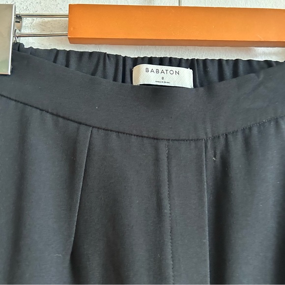 Aritzia Babaton Conan Black Red Racer Side Stripes Tailored Pants - Picture 6 of 12